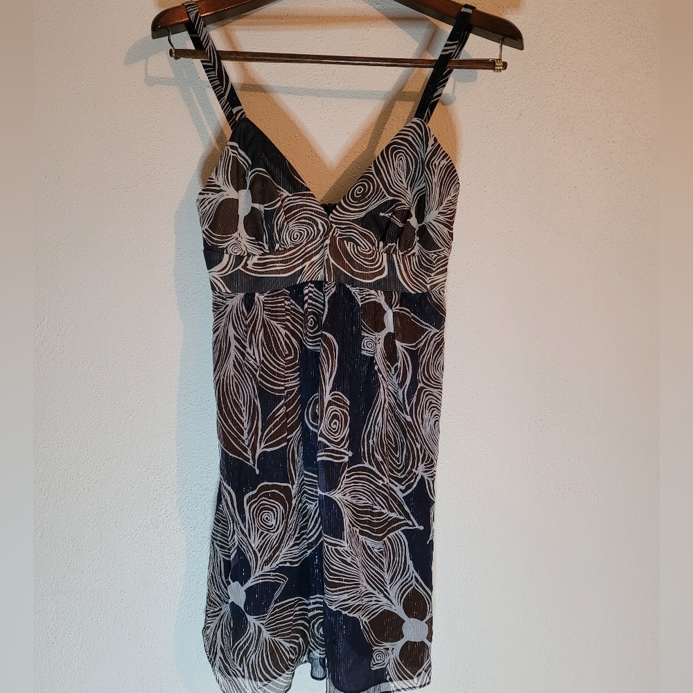 Trina Turk babydoll, floral, dress